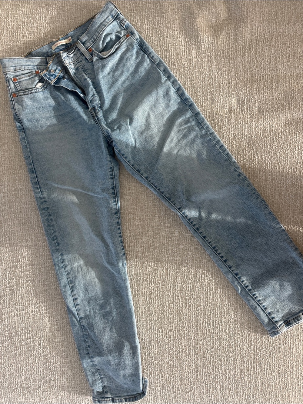 Levi's Light Blue Straight Leg Women's Jeans